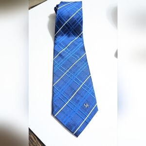 Eagles Wings Kentucky Oxford Stripe Woven Silk Necktie